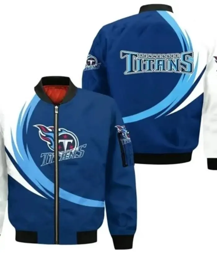 Buy Trace Cole Tennessee Titans Vintage Bomber Jacket For Men And Women