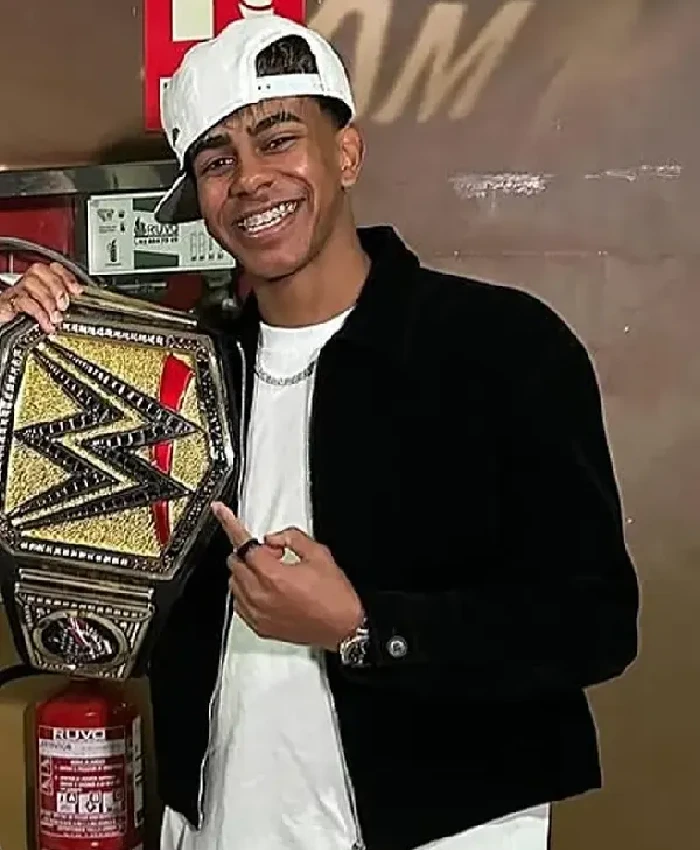 Buy WWE SmackDown Footballer Lamine Yamal Velvet Jacket