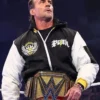 CM Punk WWE SmackDown Black Nexus Hooded Bomber Jacket