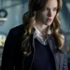 Caitlin Snow TV Series The Flash Season 03 Danielle Panabaker Purple Leather Jacket