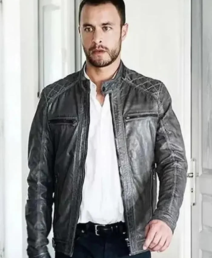 Candice Renoir Antoine Dumas Leather Jacket
