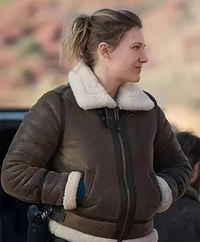 Candice Renoir Valentine Atger Leather Jacket