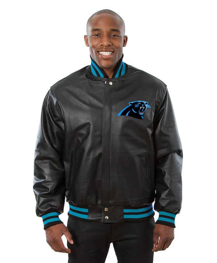 Carolina Panthers Leather Jacket