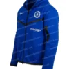 Chelsea Tech Blue Zip Up Hoodie 1