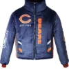 Chicago Bears EQUIHUA Cobija Navy Jacket For Men and Women  Sale
