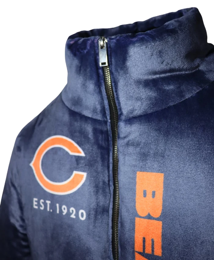 Chicago Bears EQUIHUA Cobija Navy Jacket
