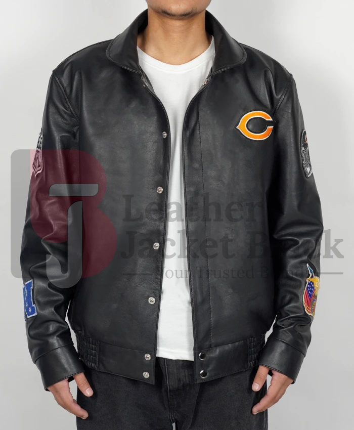 Chicago Bears Leather Jacket