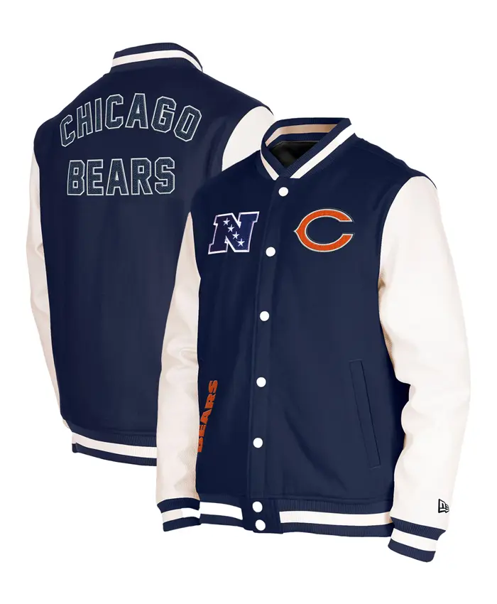 Chicago Bears Varsity Jacket - Image 2