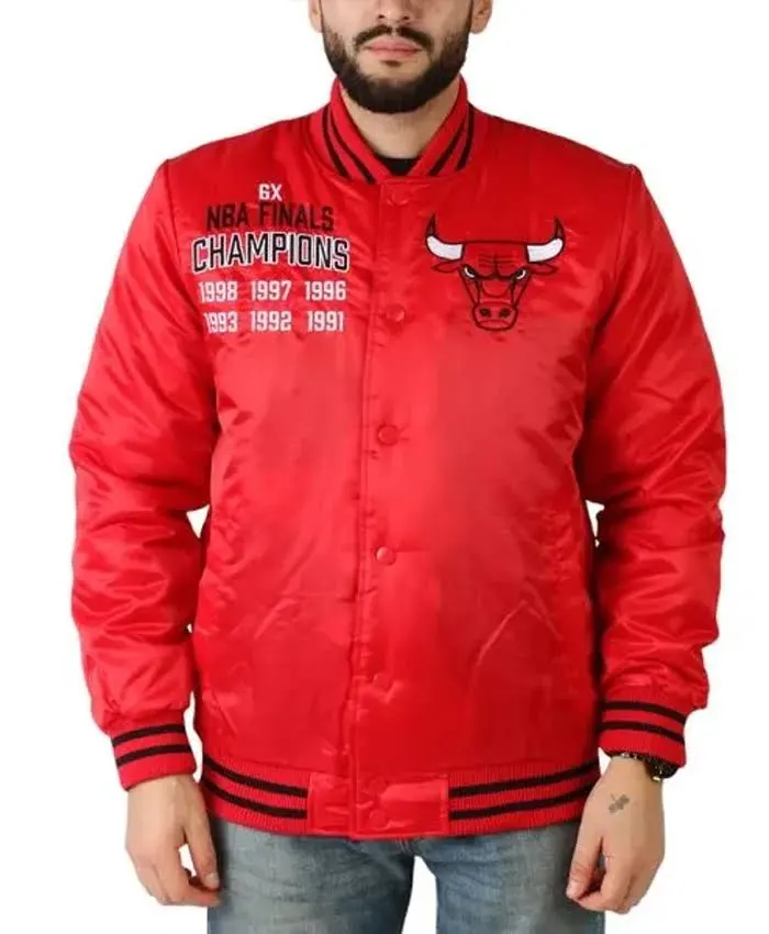 Chicago Bulls Champions Varsity Jacket