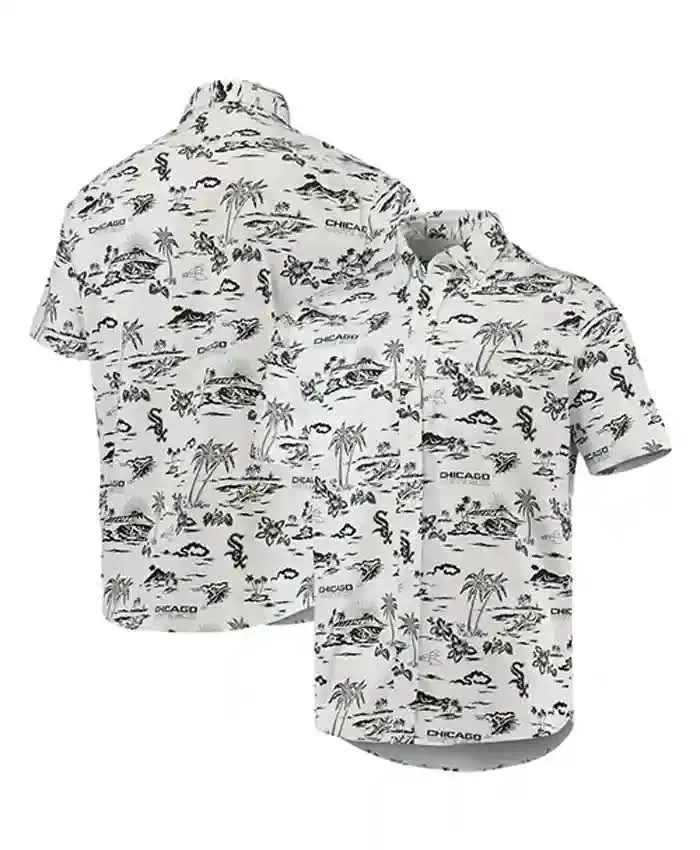 Chicago White Sox Buttoned Printed Shirt - Image 3