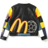 Chris Brown KidSuper x McDonald’s Leather Jacket