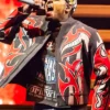 Chris Brown Tycoon Music Festival Flame Jacket for men