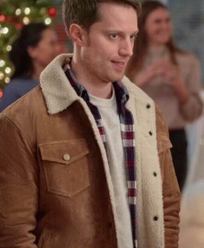 Christmas By Design Jonathan Keltz Suede Jacket