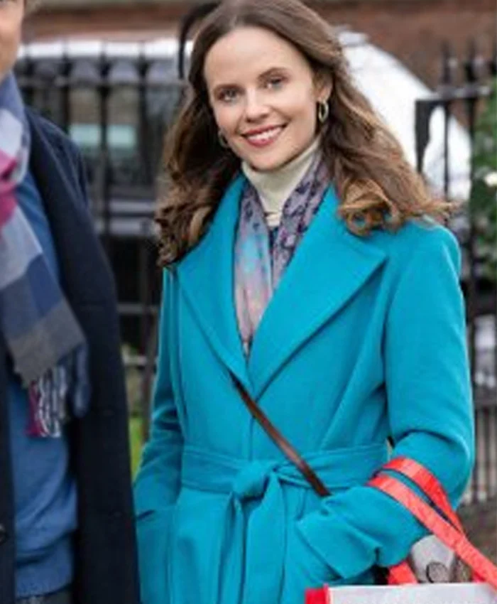 Christmas In Notting Hill 2023 Georgia Blue Coat