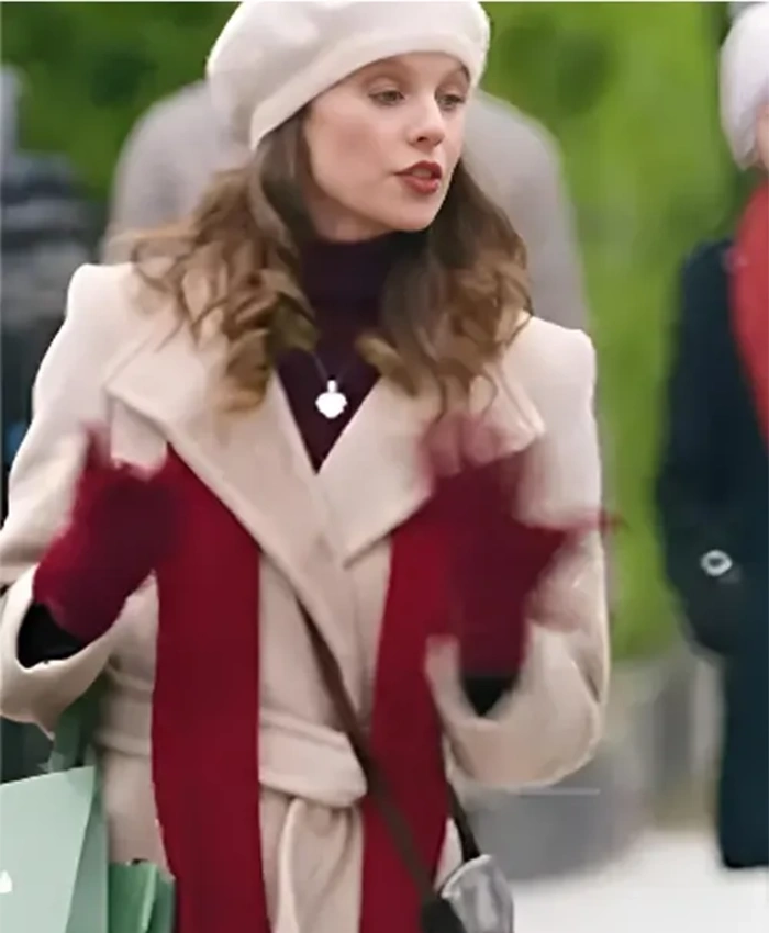Christmas In Notting Hill Georgia Bright Trench Coat