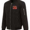 Cincinnati Bengals NFL Pro Line Full-Zip Bomber Jacket