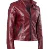 Claire Redfield Resident Evil 2 Red Leather Jacket