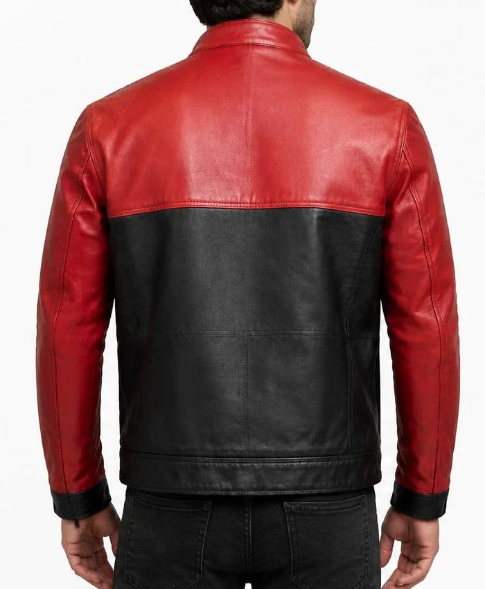 Clayface 2026 Tom Rhys Harries Leather Jacket Men