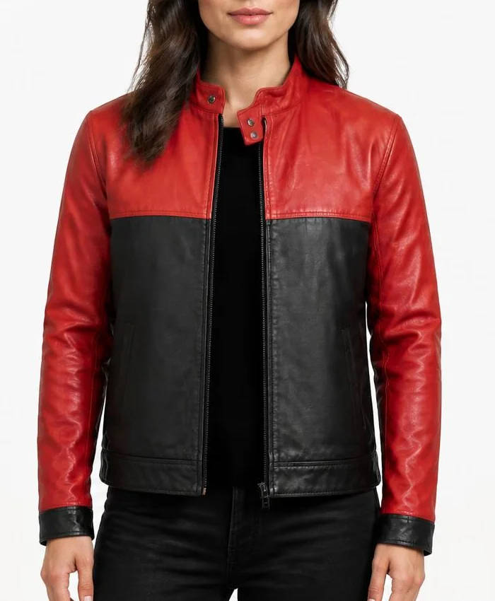 Clayface 2026 Tom Rhys Harries Leather Jacket Womens