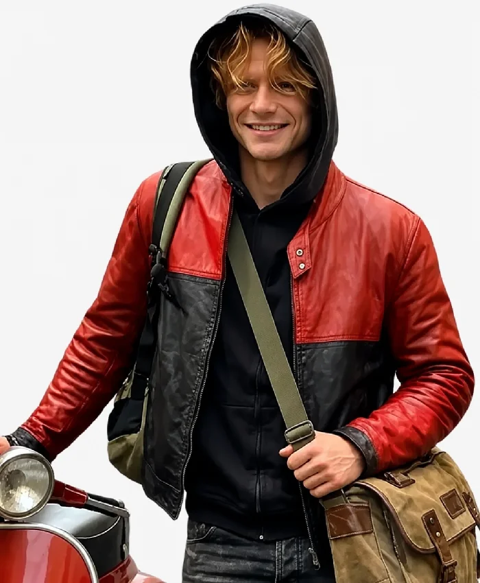 Clayface 2026 Tom Rhys Harries Leather Jacket