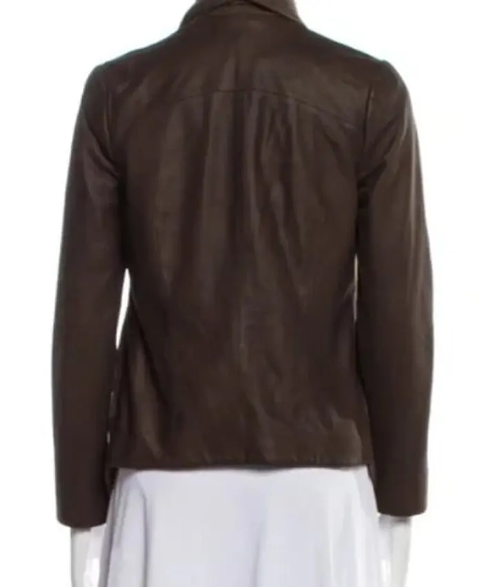 Clipped 2024 Jacki Weaver Leather Jacket 1