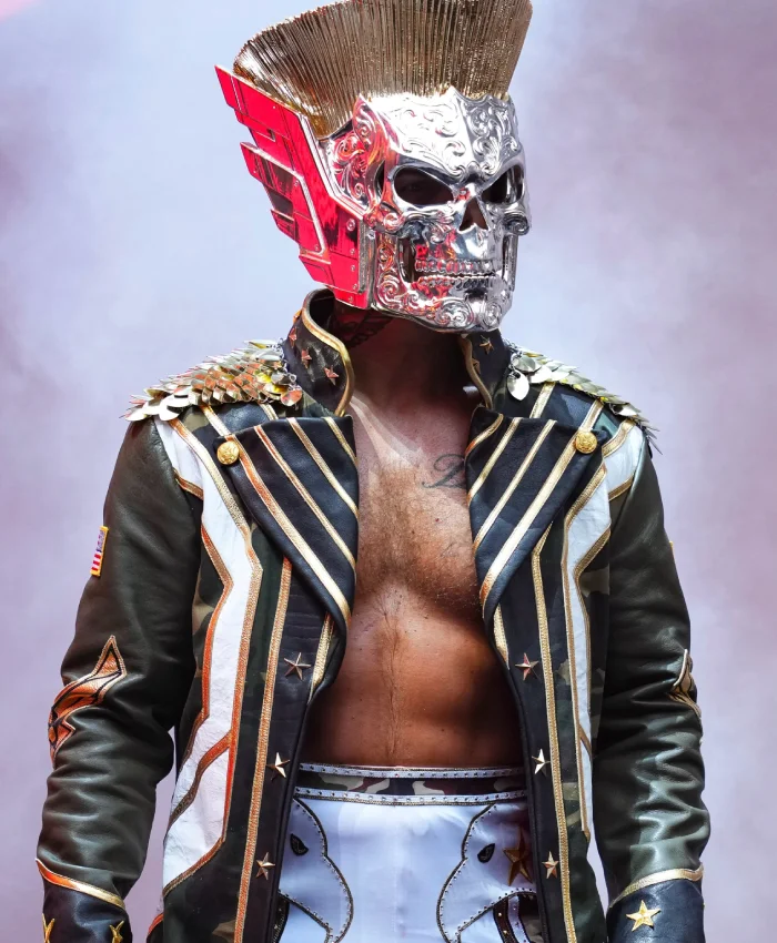 Cody Rhodes 2026 WWE Summerslam Black Leather Coat