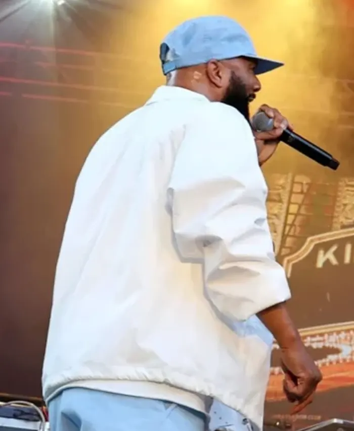 Common NYC Concert White Jacket