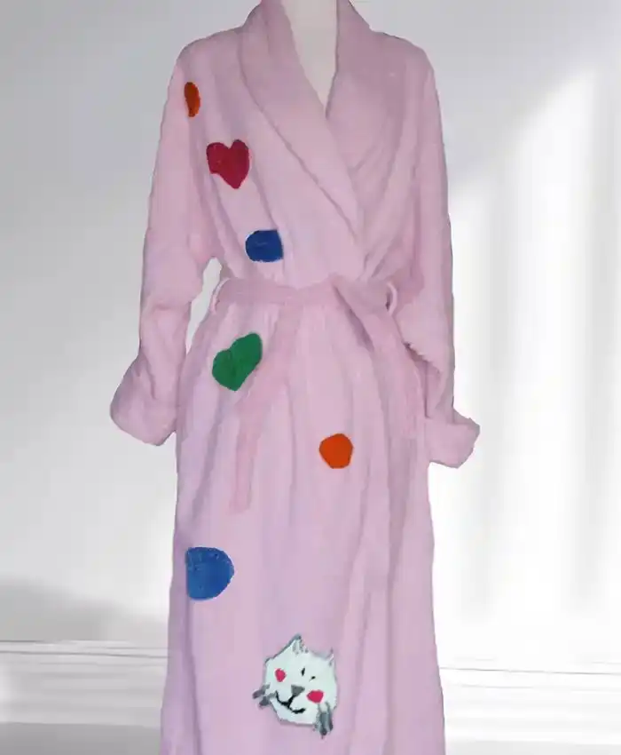 Confetti Kitty Bathrobe - Image 2