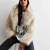Cream Fur Jacket