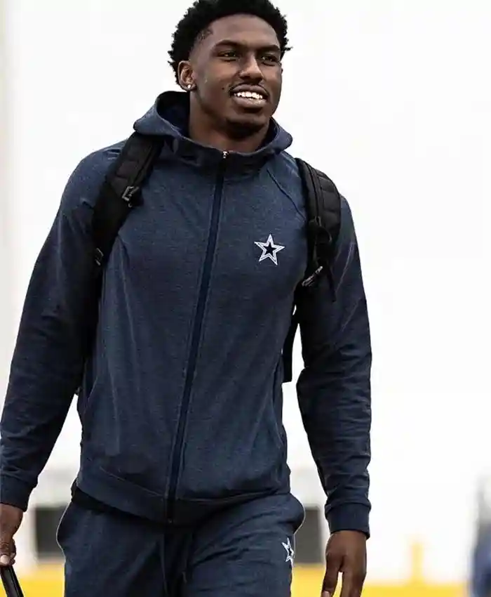 Dallas Cowboys Blue Zip Up Hoodie