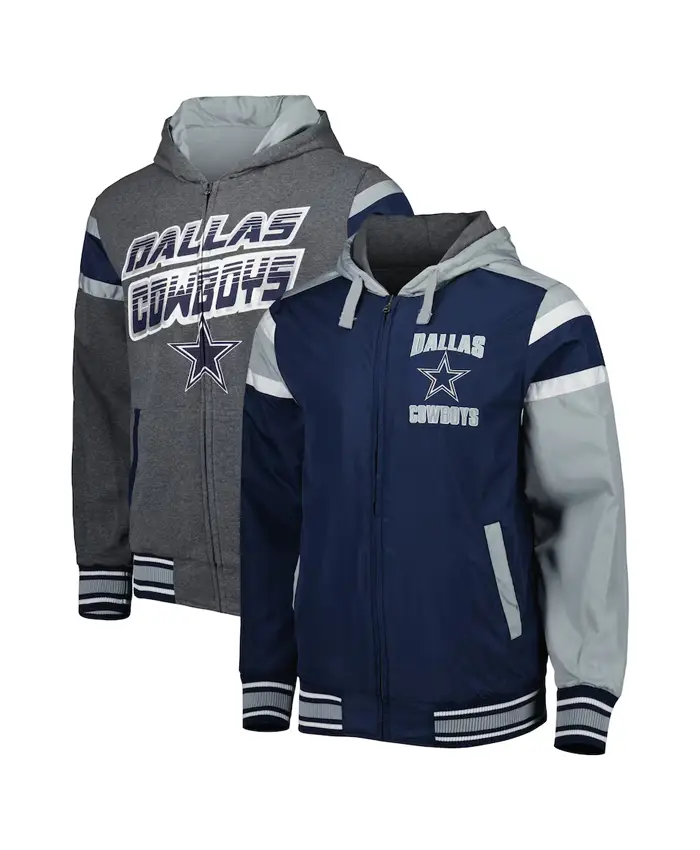 Dallas Cowboys Pullover Multiple Jacket Two