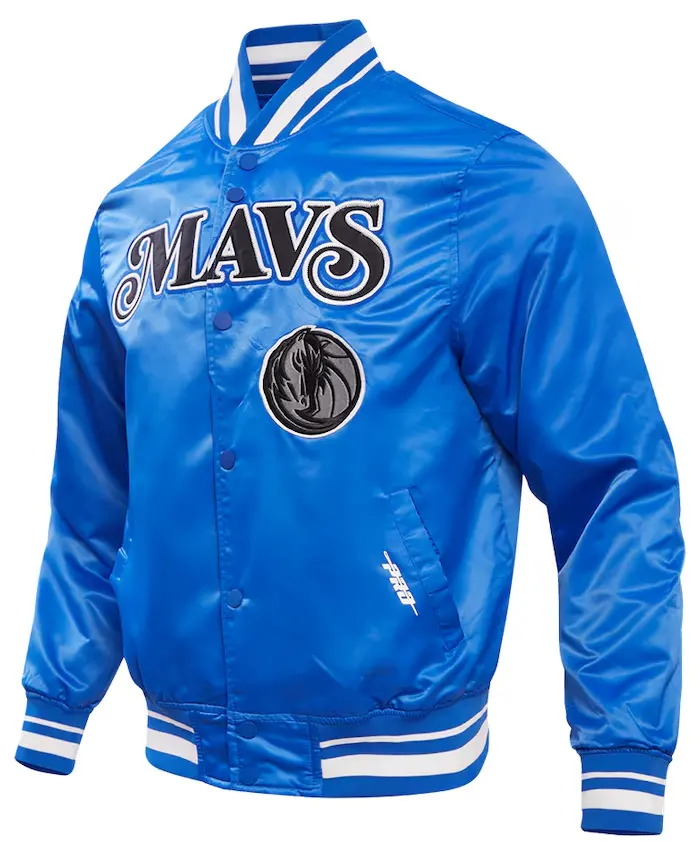 Dallas Mavericks 2023 24 City Edition Varsity Jacket