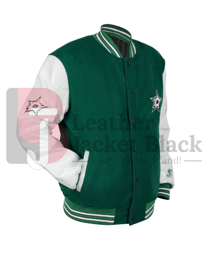 Dallas Stars Prospect Letterman Varsity Jacket - Image 3