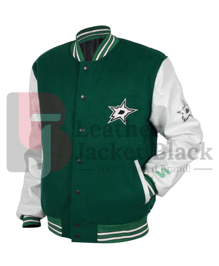 Dallas Stars Prospect Letterman Varsity Jacket - Image 2