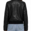 Dani Imbert Mini TV Series Olivia Attwood The Price of Perfection S3 Black Bomber Leather Jacket