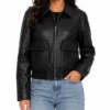 Dani Imbert Mini TV Series Olivia Attwood The Price of Perfection S3 Bomber Leather Jacket