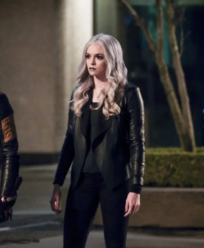 Danielle Panabaker TV Series The Flash Season 05 Caitlin Snow Black Cotton Jacket