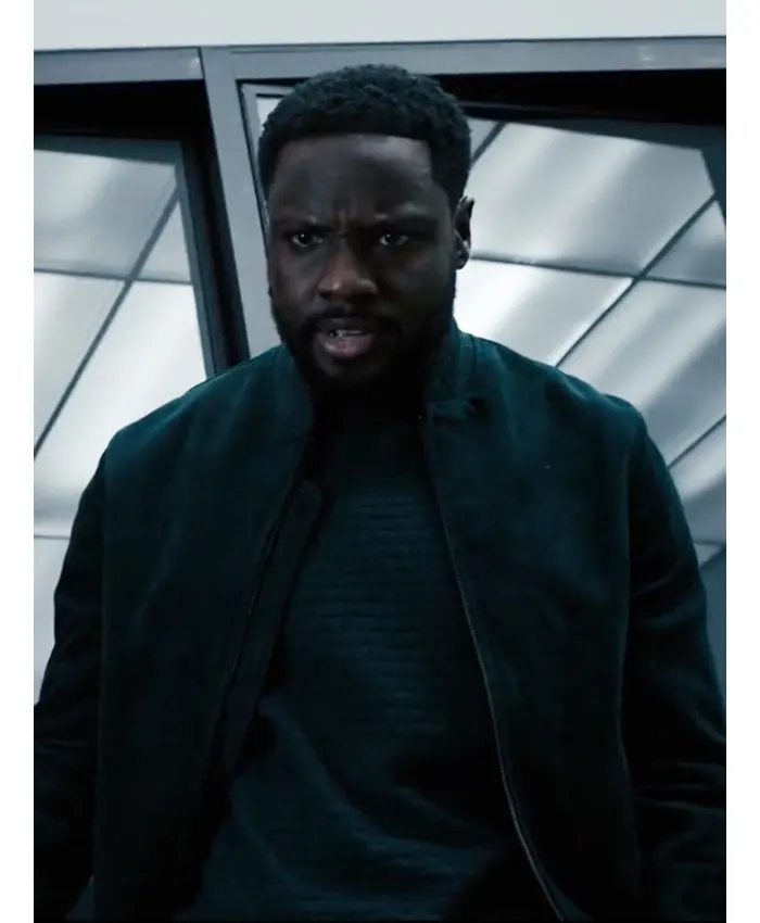 Dark Matter Dayo Okeniyi Black Bomber Jacket - Image 2