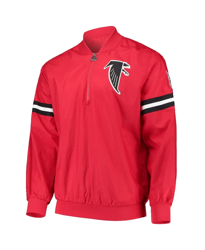 Davin Atlanta Falcons Starter Red Pullover Jacket