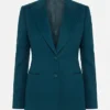 Demi Moore Movie The Substance Elisabeth Sparkle Blue Blazer On Sale