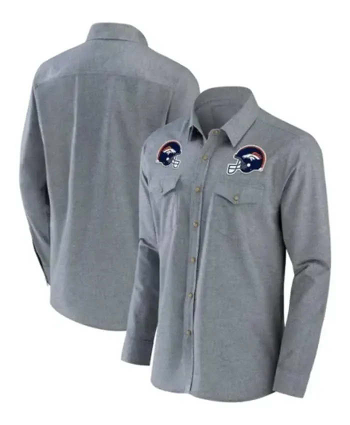Denver Broncos NFL Dress Shirt - Image 3