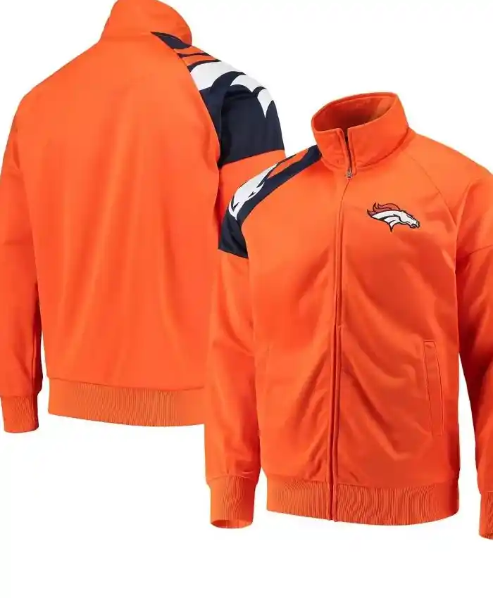 Denver Broncos NFL Track Jacket - Image 5