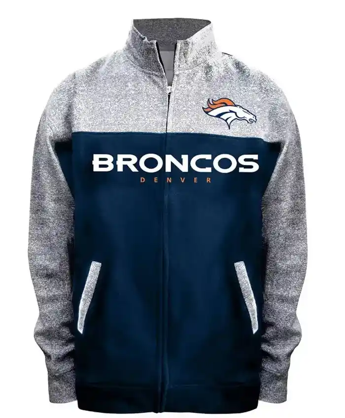 Denver Broncos NFL Track Jacket - Image 7