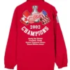 Detroit Red Wings Champs Red Full Snap Jacket