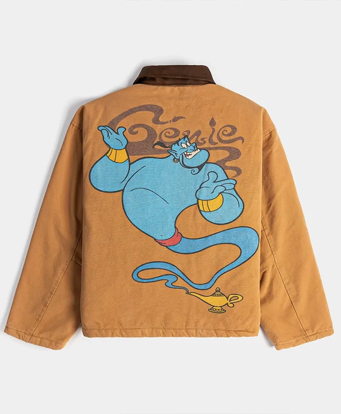 Disney Aladdin Genie x Shoe Palace Video Vault Corduroy Collar Workwear Jacket