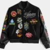 Disney Villains x Shoe Palace Video Vault Black Varsity Jacket