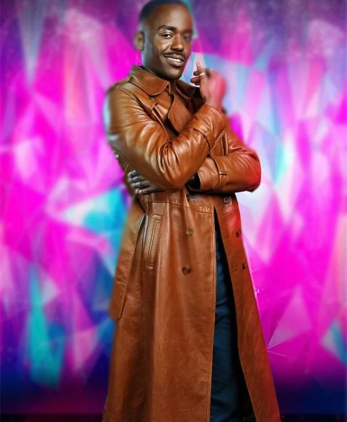 Doctor Who 15th The Doctor Leather Coat