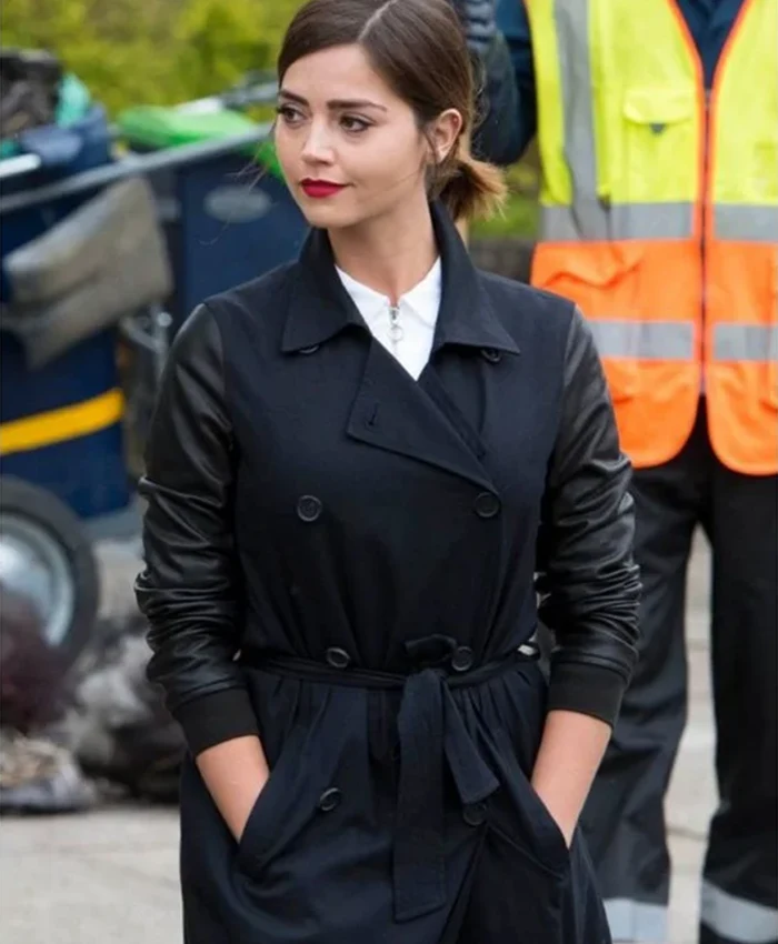Doctor Who S09 Clara Oswald Black Coat
