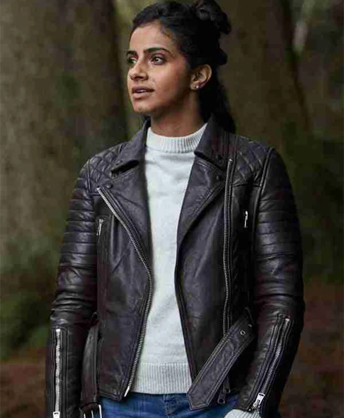 Doctor Who S11 Yasmin Khan Black Jacket