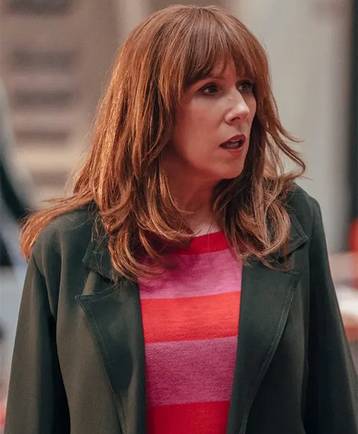 Doctor Who S14 Catherine Tate Green Coat